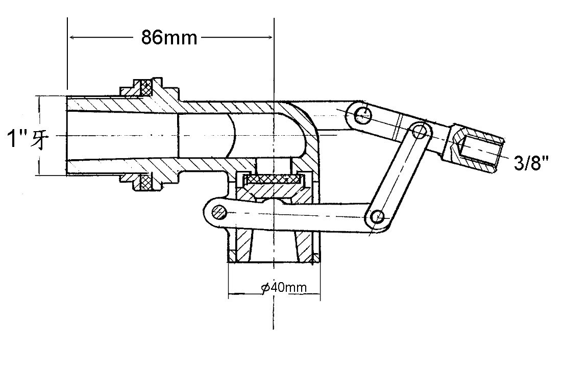 不銹鋼浮波掣 LW-15