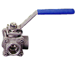 THREE WAY BALL VALVE